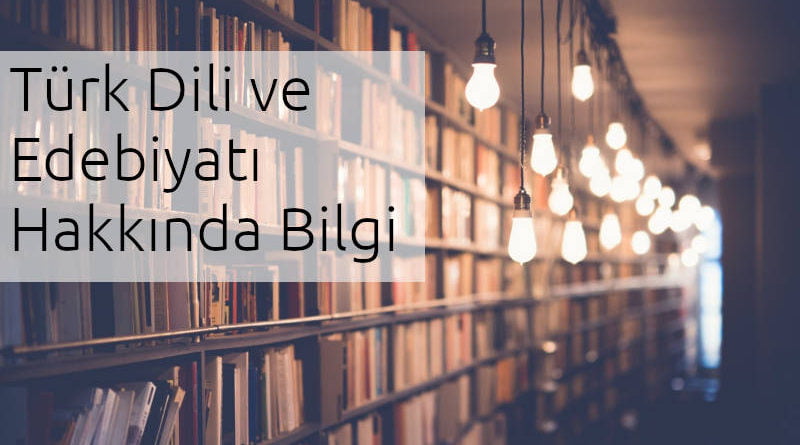 türk dili ve edebiyatı bilgi