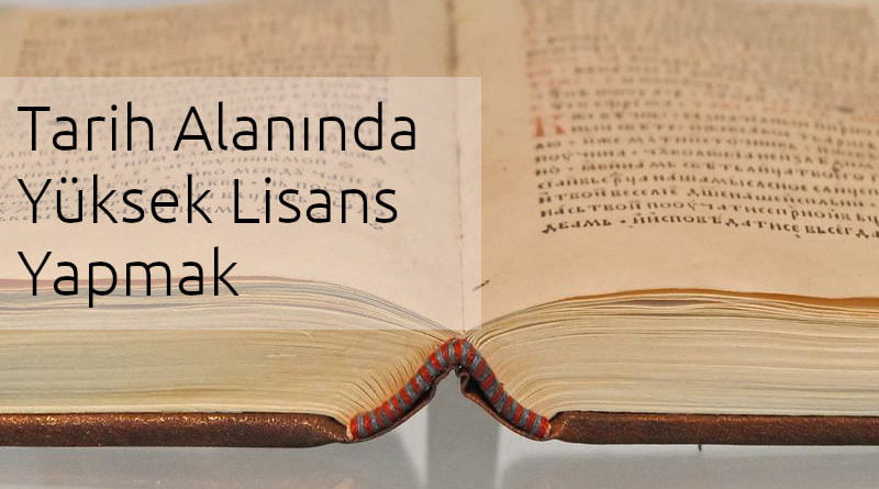 tarih bölümü yüksek lisans