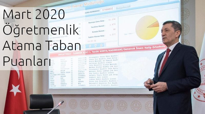 2020 mart kpss taban