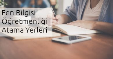 fen bilgisi atama puanları