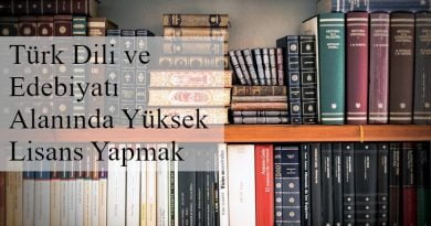 türk dili ve edebiyatı yüksek lisans