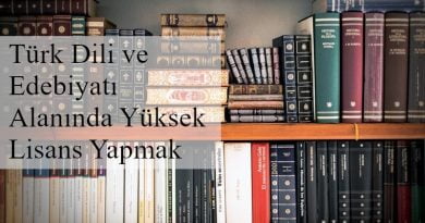 türk dili ve edebiyatı yüksek lisans
